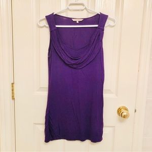 RW & Co. Purple Sleeveless Top/Blouse XS